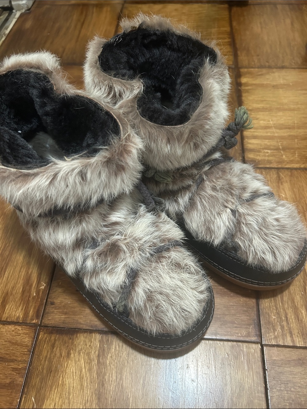 IKII Rabbit Fur Winter Boots